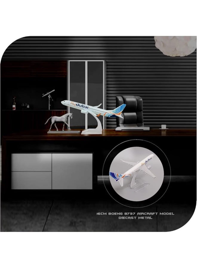 Dubai 16cm Diecast Airplane Model – Collectible Aircraft Toy with Stand – Ideal for Aviation Enthusiasts and Kids Airplane models child birthday gift Christmas gift plane models - Image 4